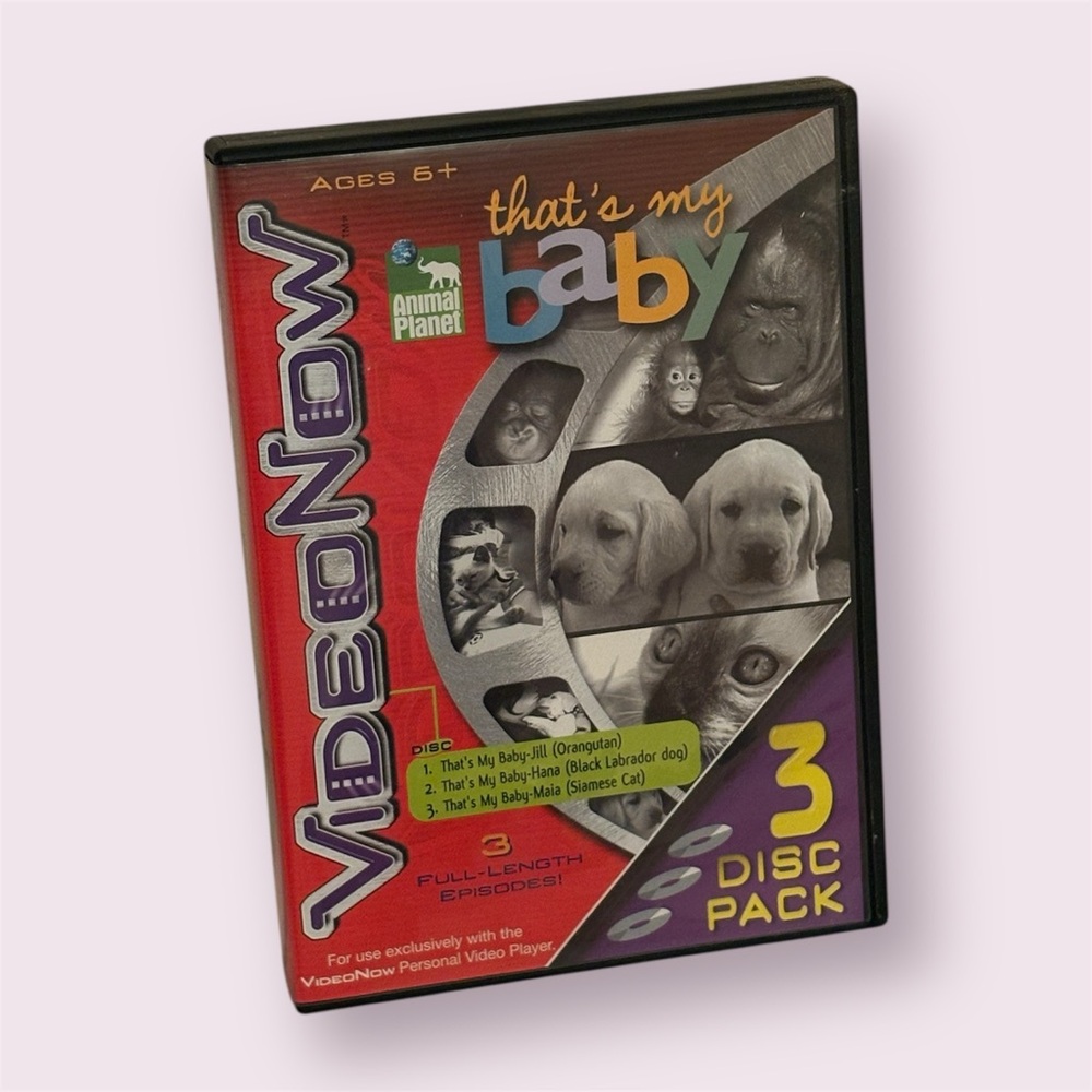 Animal Planet Video Now That's My Baby 3 Disc Pack